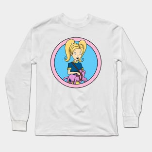 Cute Girl Cartoon Long Sleeve T-Shirt